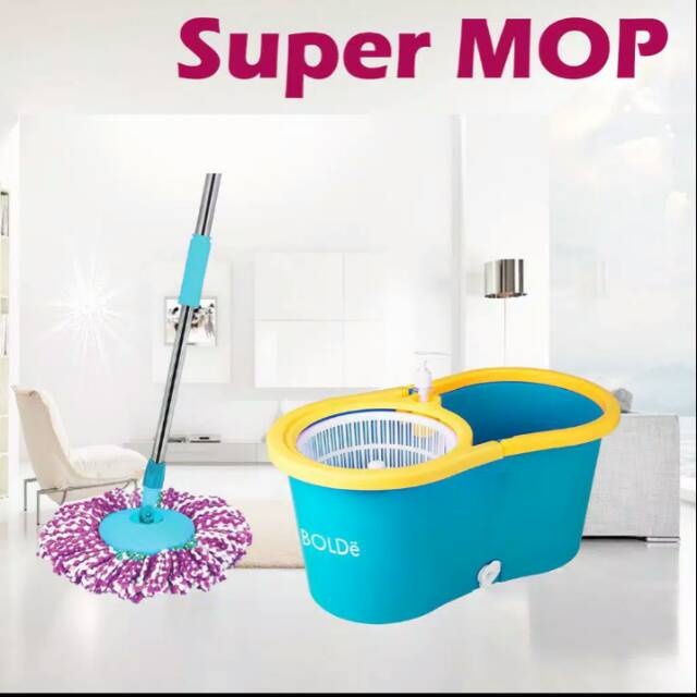 (4850) Bolde Super mop + alat pel praktis