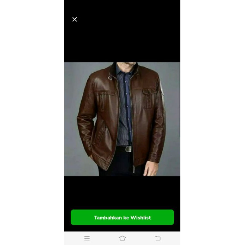 jaket kulit domba asli garut/ jaket kulit super