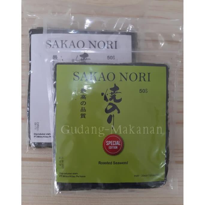 

promo murah Sushi Nori / Sakao Nori 50 sheets best seller
