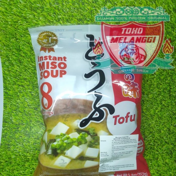 

Promo Spesial - Marukome Instant Miso Soup 8 Servings Tofu Ryotei No Aji 152Gr