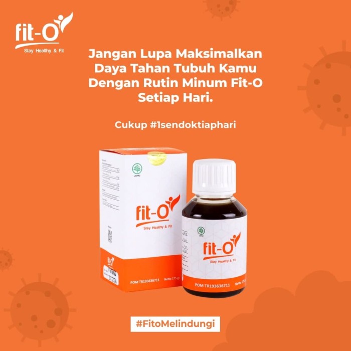 

Fit O Suplemen Minuman