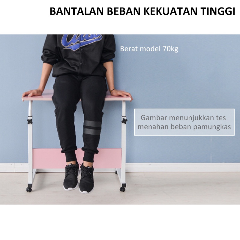 Weyon Sakura Meja Komputer / Meja Laptop / Meja Rias / Meja Aktivitas / Meja Lift (a160-120cm)