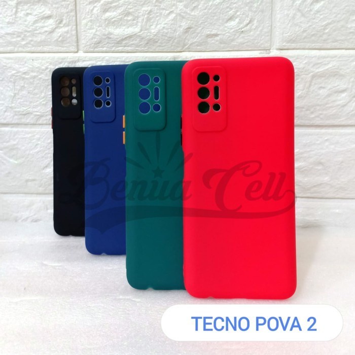 CASE MACARON TECNO POVA 2 SOFTCASE - GA