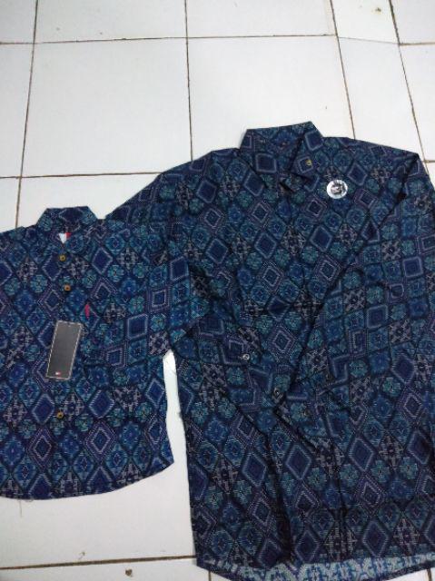 Kemeja Batik Couple Ayah Anak Murah