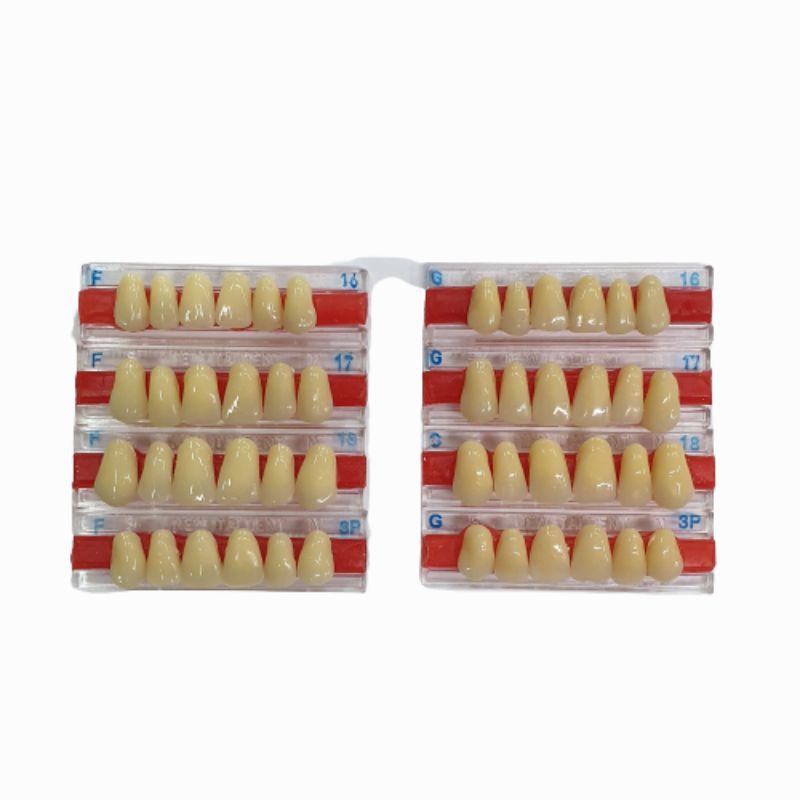 1 strip Gigi Palsu Akrilik ANTERIOR ATAS ITALDENT | Acrylic Teeth