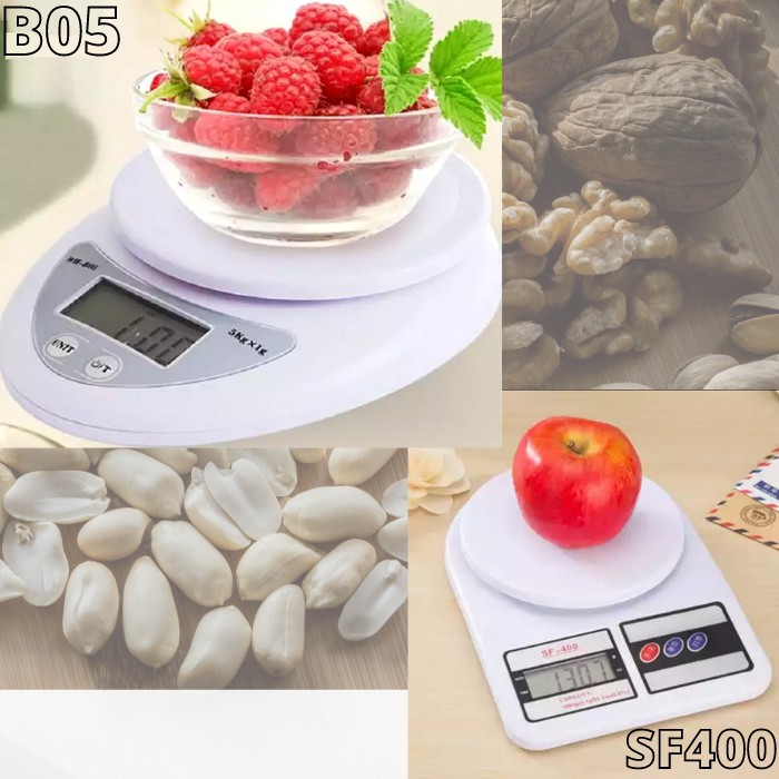 Timbangan Dapur Digital - Timbangan Kue Bumbu Mangkok Mangkuk Digital 5Kg 10Kg Kitchen Scale