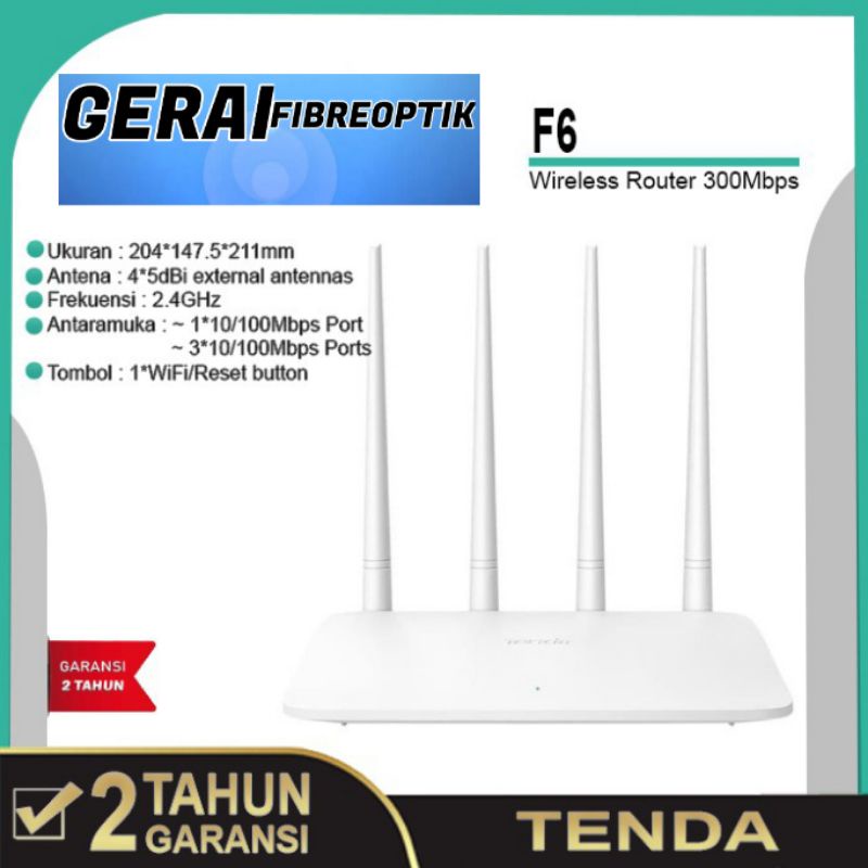 Tenda F6 Wireless Router Router Tenda F6