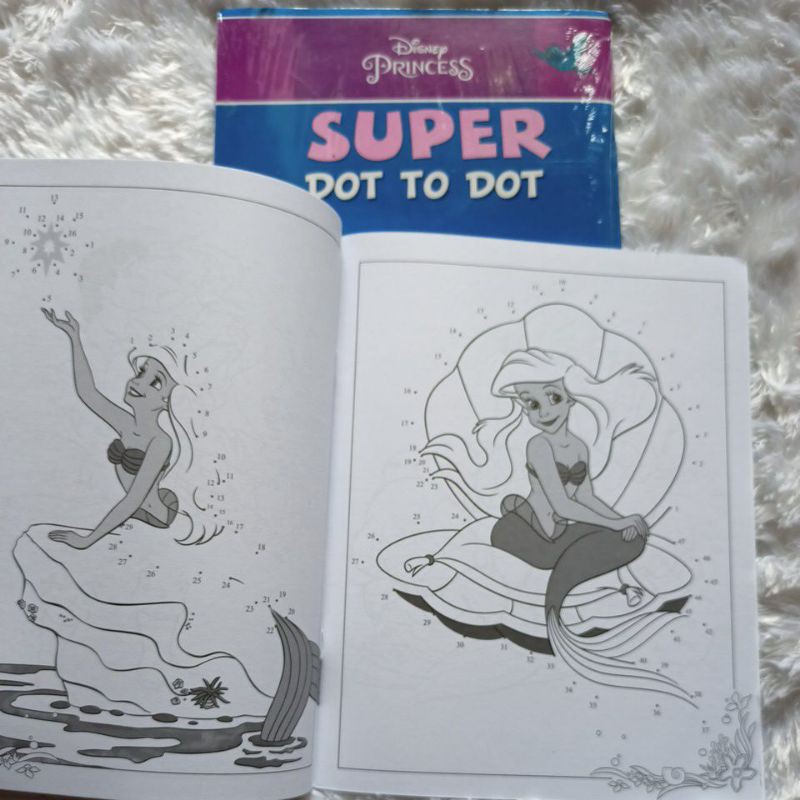 Buku Aktivitas Anak - Disney Princess - Super Dot To Dot