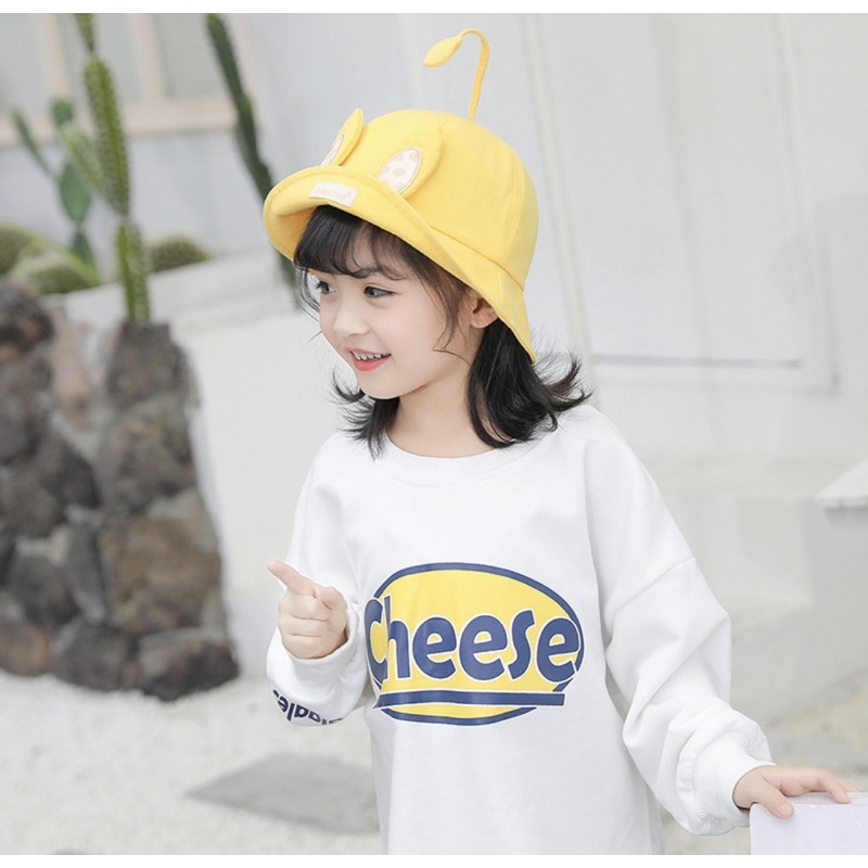 3 4 5 tahun Topi Bucket Anak Perempuan Model Kelinci Do Me A Dream