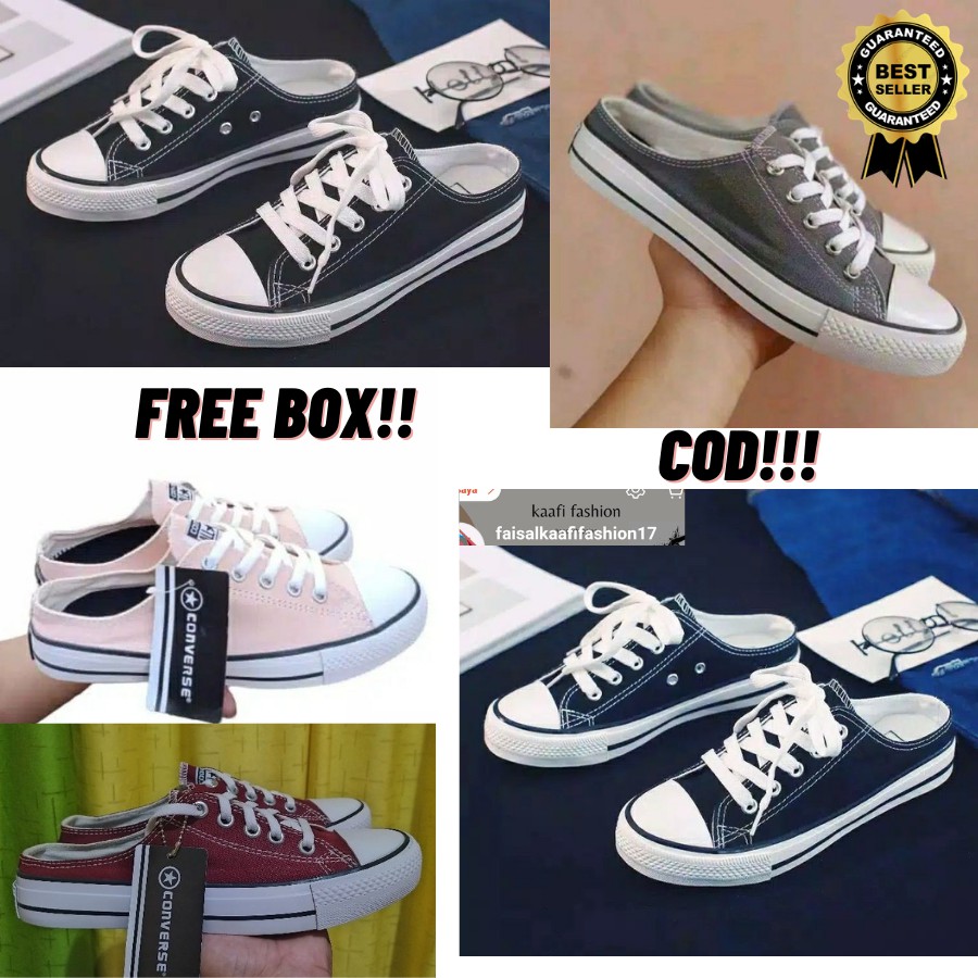 promo SEPATU CONVERSE ALL Star BUSTONG Slop | slip on | selop allstar best Quality Terlaris cod