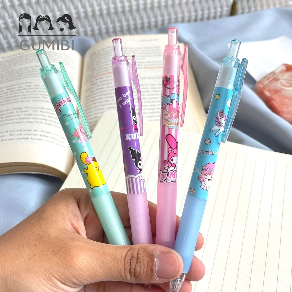 

PULPEN CETEK SANRIO PULPEN MEKANIK HELLO KITTY AND FRIENDS BOLPEN GEL CETEK