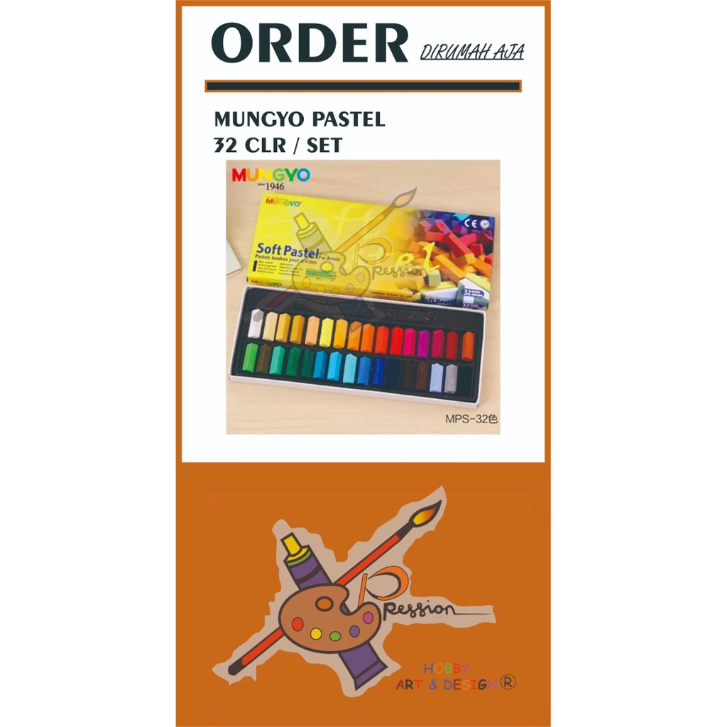 

MUNGYO PASTEL 32CLR/SET