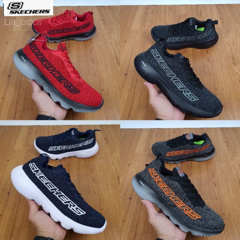 Skechers Pria Go Run Focus Bender