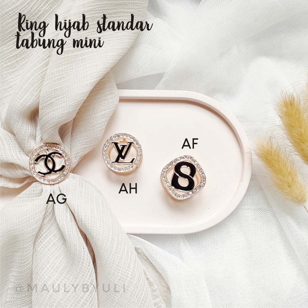 Ring hijab standar cincin jilbab  F36