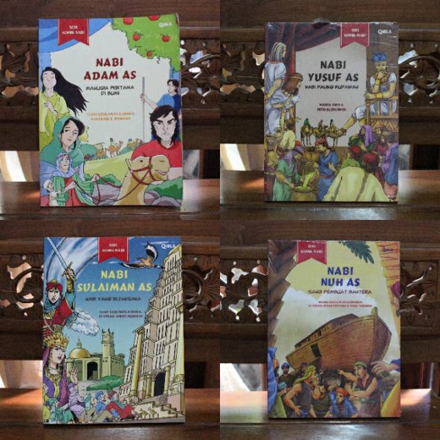 Buku Cerita Islami Anak Seri Komik Nabi Qibla