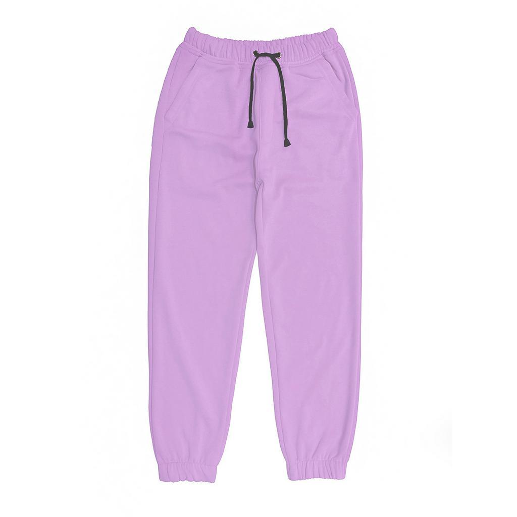 Flegels - Celana Jogger Sweatpants Pria Wanita Dewasa Lilac
