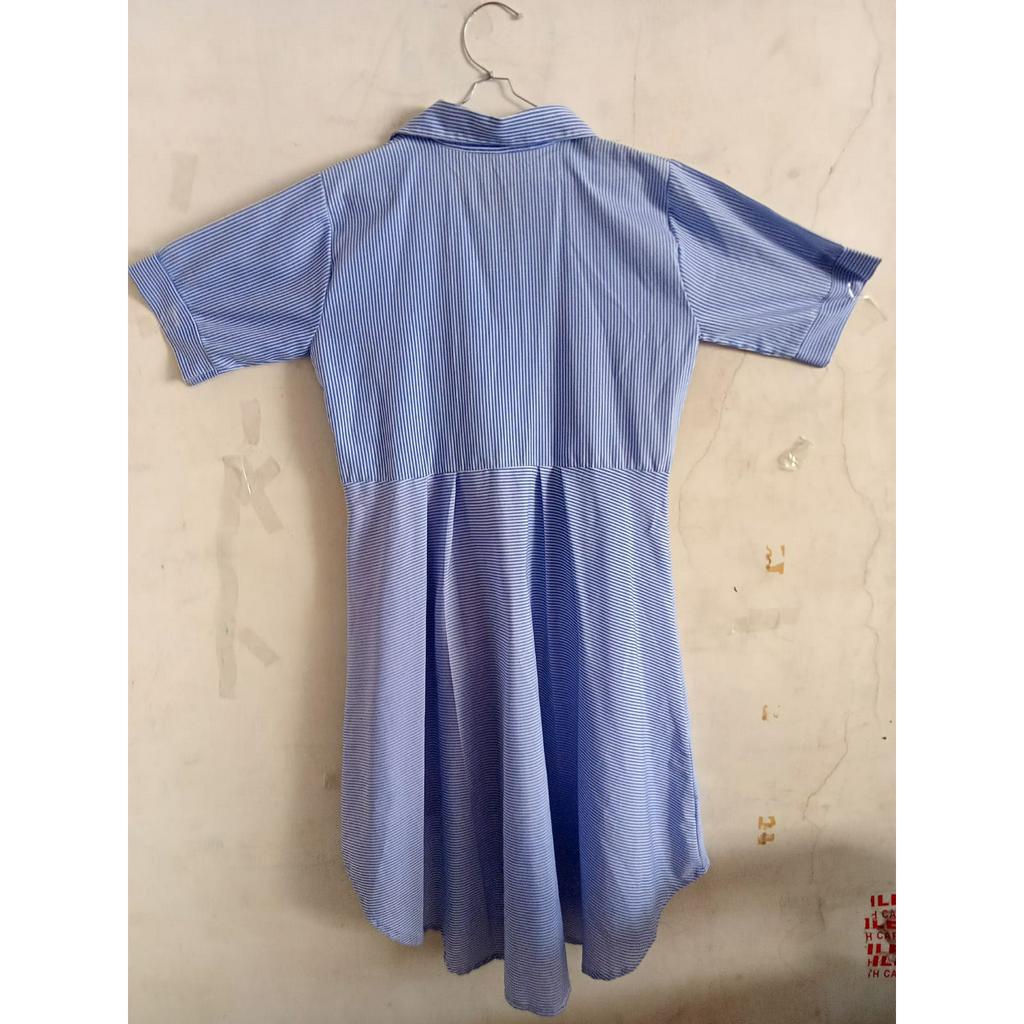 preloved-baju atasan kemeja salur