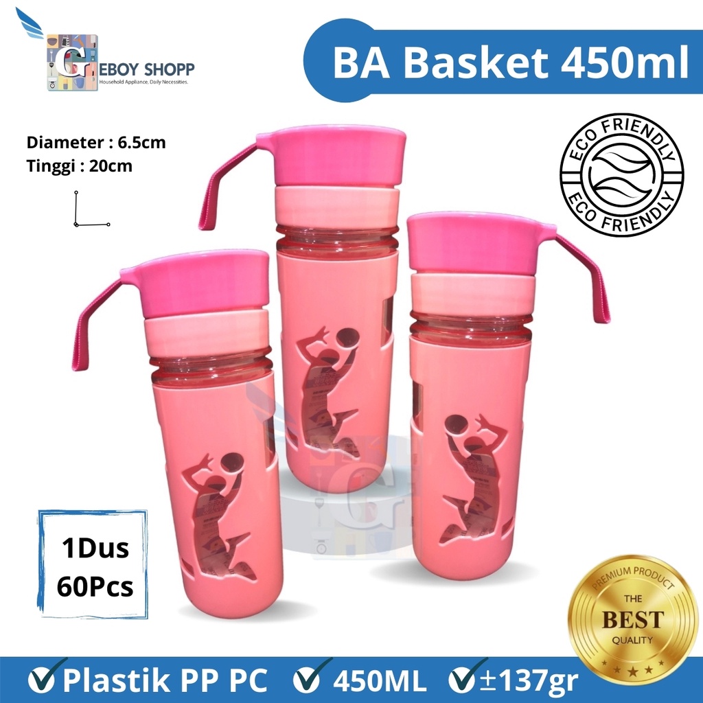 Botol Air Minum Basket 450ML