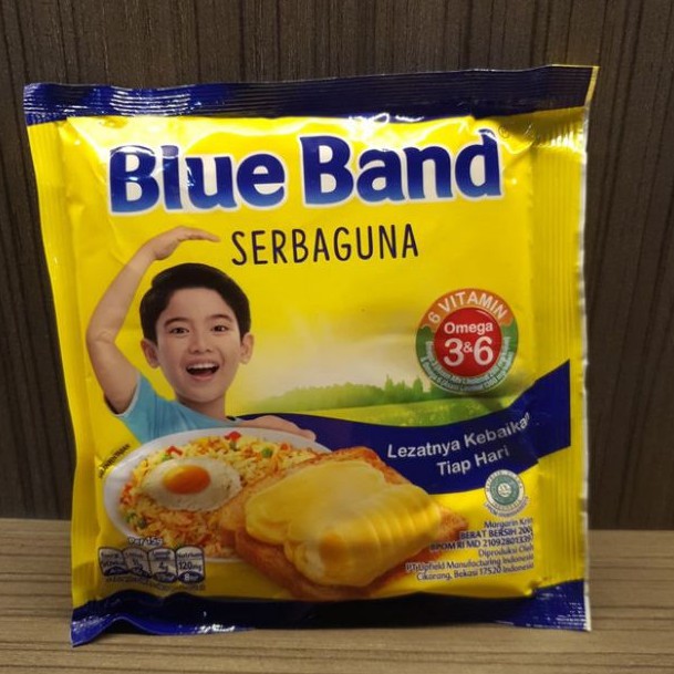 

Mentega Butter Margarin Margarine Blueband BLUE BAND Margarin Serbaguna 200gr 200 gr