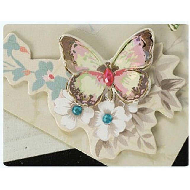 Scrapbook 3D Sticker - Birds and Butterfly