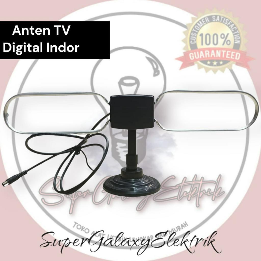 Antene TV Parabola Mini (Indoor)/Antene Dalam/ Antena Pesawat / antena Indoor/ Anten Dalam Anten Pesawat