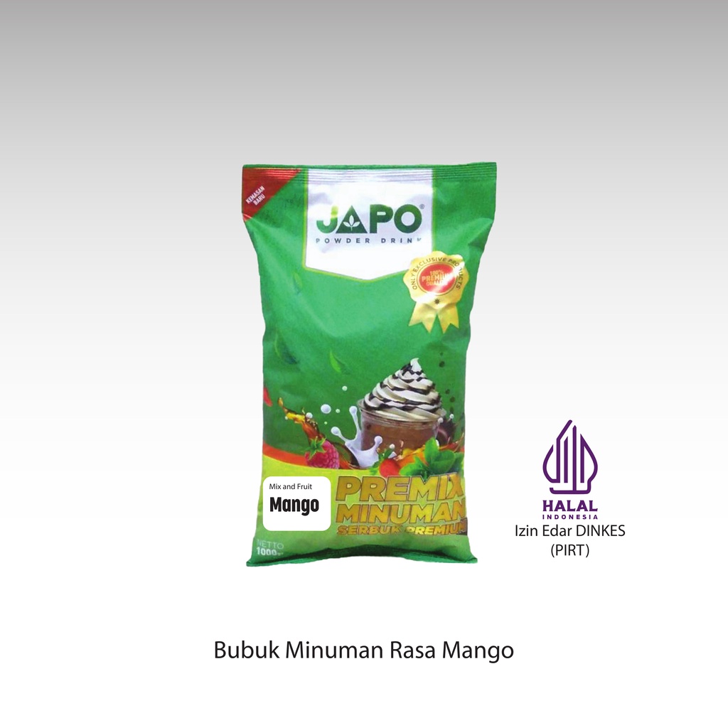 

JAPO Bubuk Minuman Buah Mango 1 kg