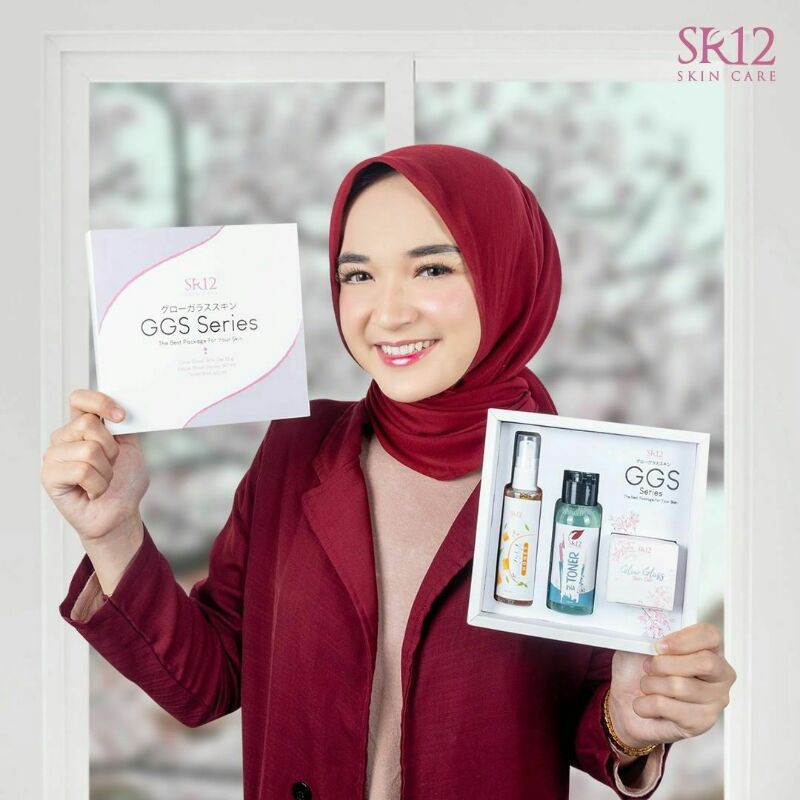 Glow Glass Skin SR12 / GGS SR12 / Cream Glowing / Glow Skin / Paket Glowing / Paket pemutih wajah