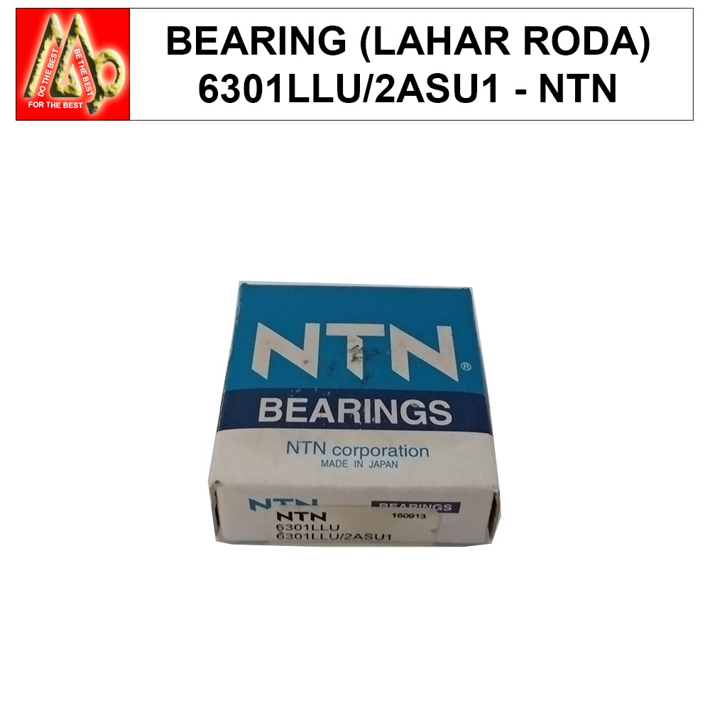 6301LLU / Bearing (Lahar Roda) (Bantalan) / NTN