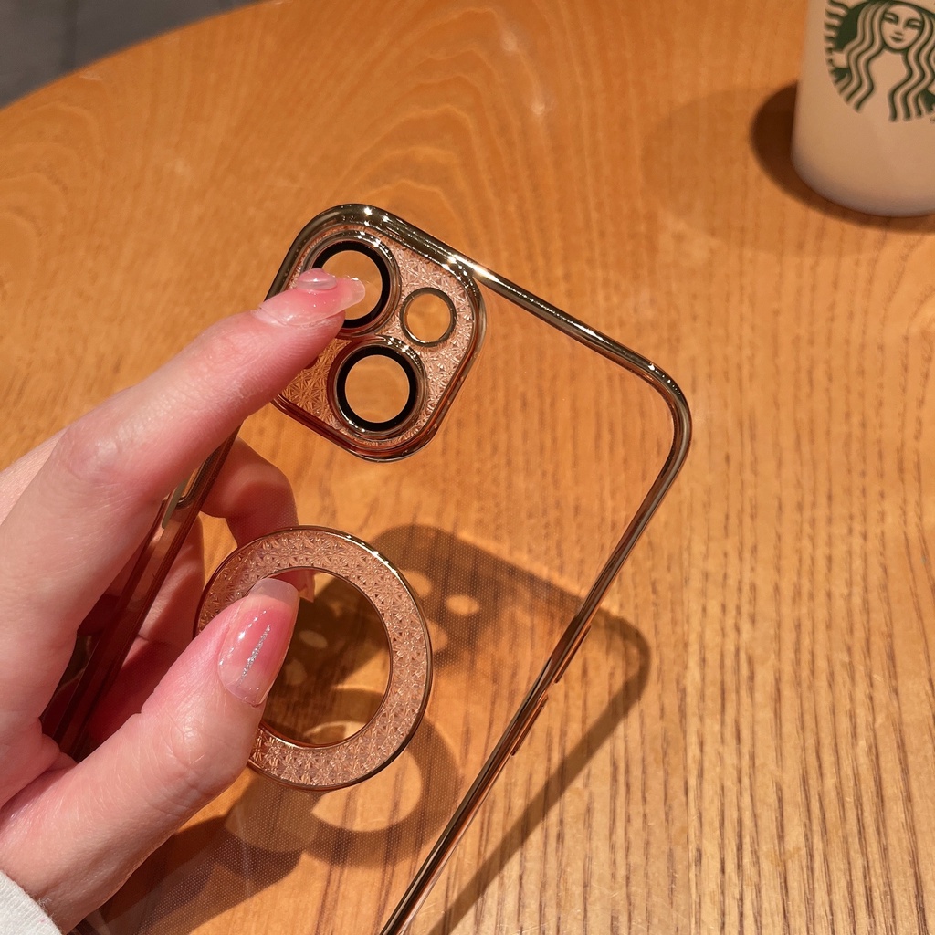 Soft Case Magnetik Wireless Charging Untuk iPhone 13 Pro Max 12 11 Pro Max