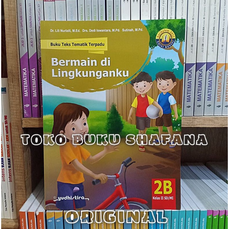 Paket 4 Buku Tematik Terpadu Yudhistira 2A 2B 2C 2D K13 Edisi Revisi Kelas 2 SD ORI