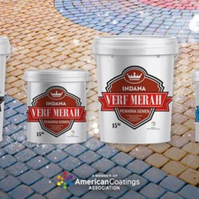 VERF PEWARNA SEMEN MERAH 3 KG