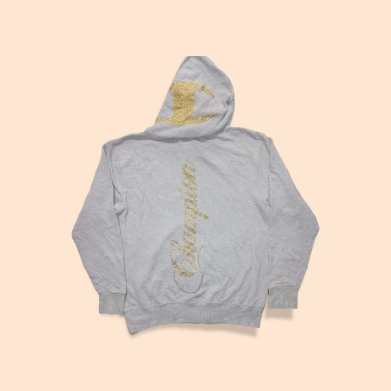Hoodie Champion Gold version big logo