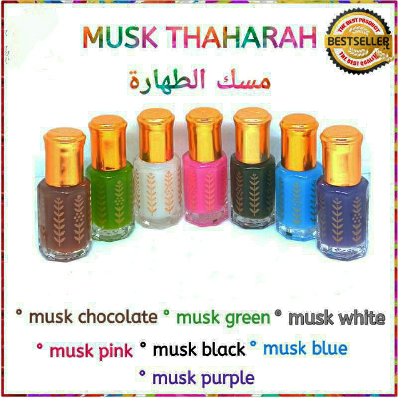 Misk Thaharah Original BPOM Musk Taharah Misk Tahara Misk Thoharoh 100% ORIGINAL Parfum Miss V 3ml