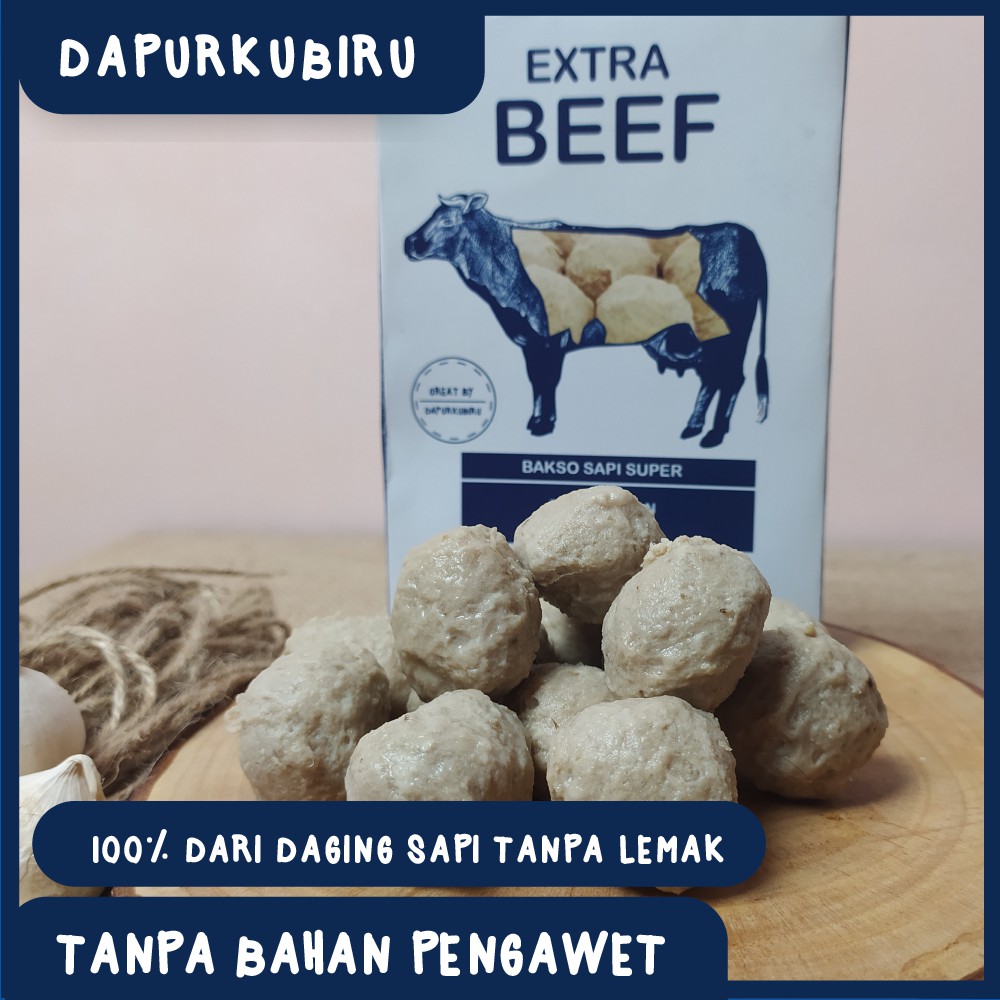 

250 GRAM BAKSO SAPI TANPA PENGAWET - 100% DAGING SAPI TANPA LEMAK - BAKSO GORENG BAKSO HOMEMADE