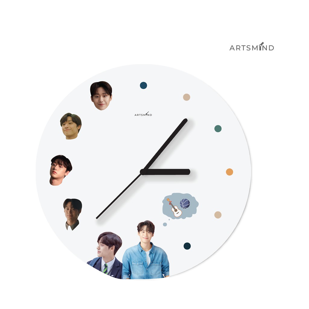 Jam dinding Lee Dohyun Korean Actor Wall clock merchandise gift