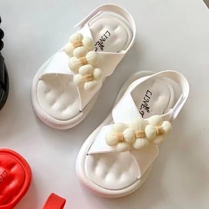 sandal jelly import anak perempuan silang