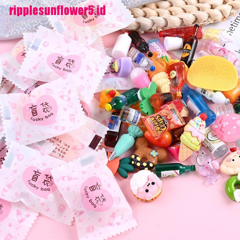 # Kaos T-Shirt Wanita Lengan Pendek Motif Print #10pcs Miniatur Makananminuman Untuk Pereda Stress