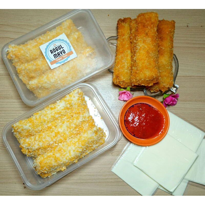 PO - ROTI GULUNG MAYO FROZEN FOOD (isi telur, sosis, keju slice, mayonnaise)