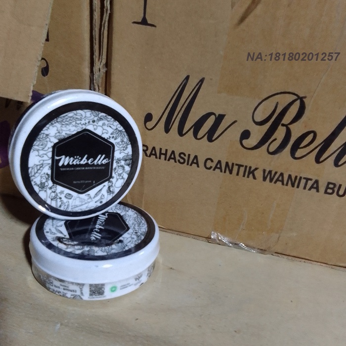 lulur hitam original bedda lotong lulur beda lontong mabello krim cream pemutih kulit lulur hitam mabelo halal dan BPOM