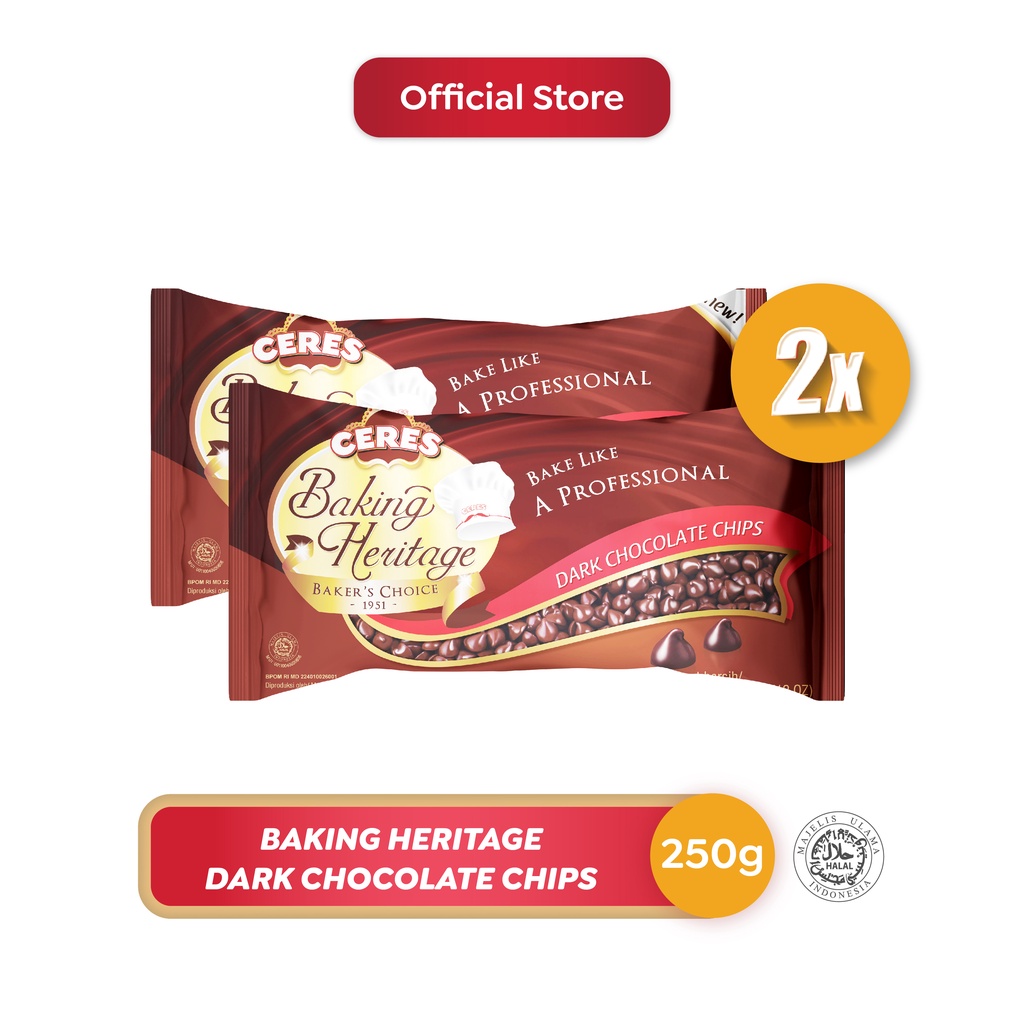 

Ceres Baking Heritage Dark 2 x 250 gr