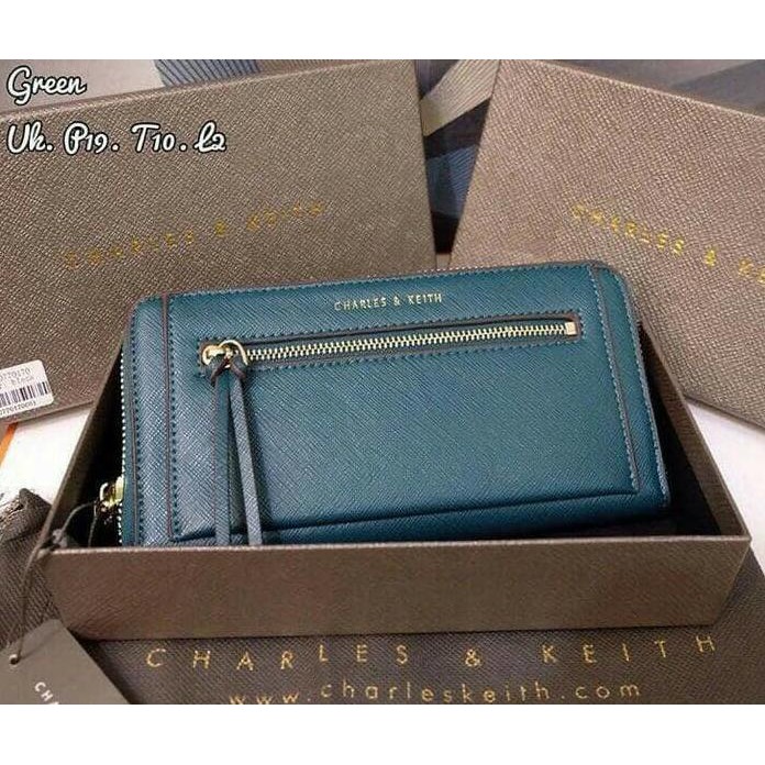 Dompet Branded Wanita Wallet Charles And Keith Original