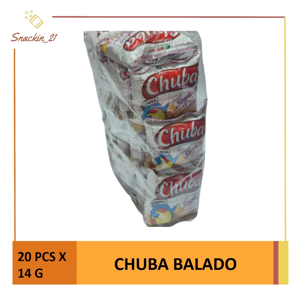 

Chuba Rasa Balado (Isi 20 pcs x 14 gr)
