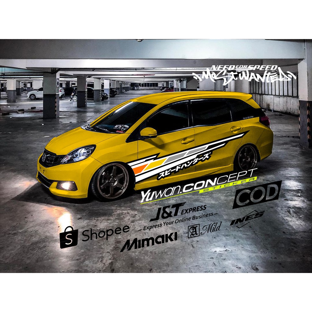 decal mobilio racing 2 sisi