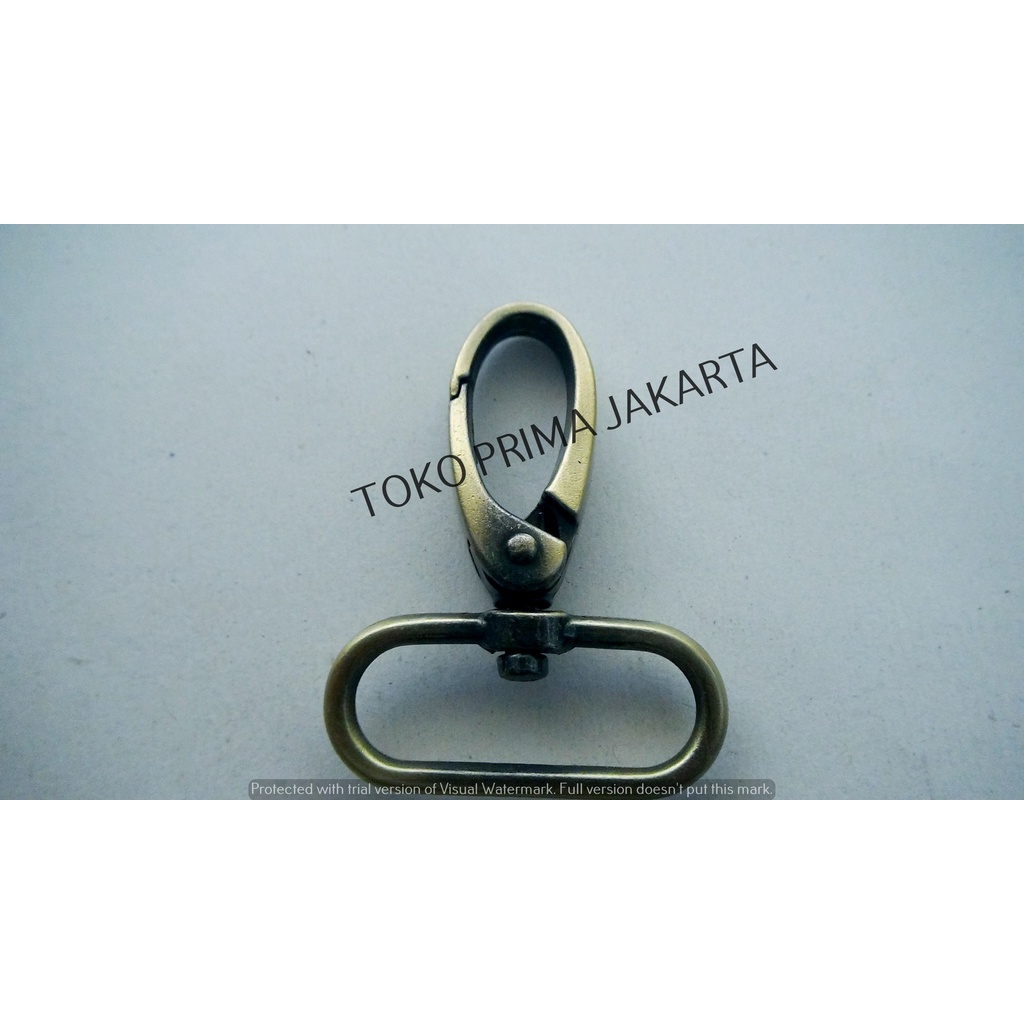 

AKSESORIS CANTELAN GANTUNGAN KOKOT KAITAN METAL BAG HOOK PENGAIT BESI 212-30 B AG A