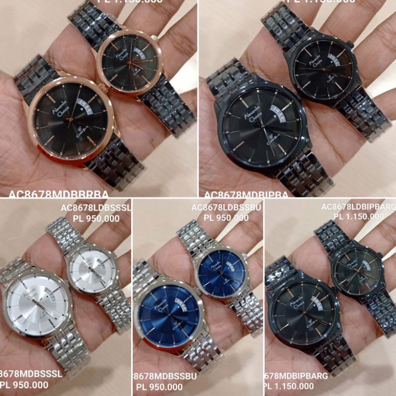 Alexandre Christie Couple Ac 8678