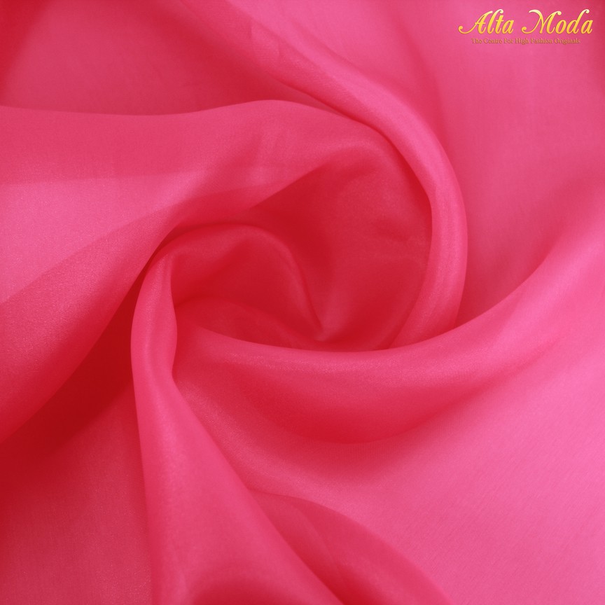 

Alta Moda Furing Organdi Polos Hot Pink (1 M)