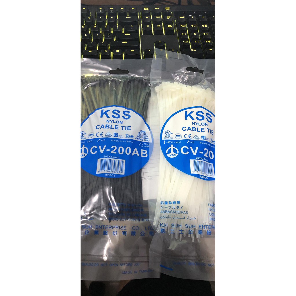 KABEL TIES / KABEL TIS / CABLE TIE CV 200 KSS 20CM CV200 AP115