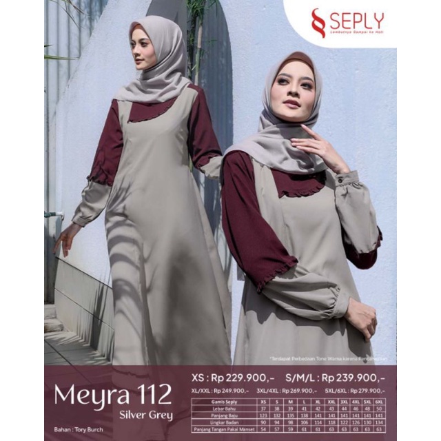 GAMIS CASUAL SYARI MEYRA 112 © SEPLY