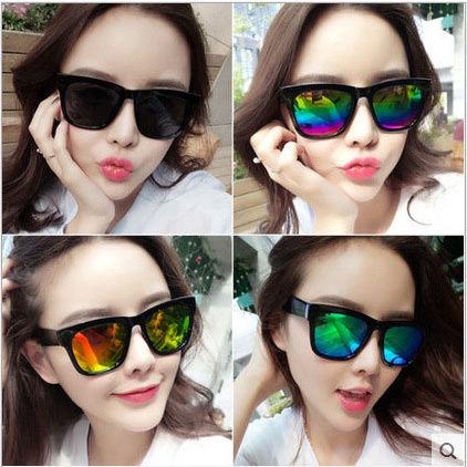 Kacamata Hitam Anti Radiasi Pria Wanita / Kacamata Import Murah / Trendy Fashion Sunglasses Ultra-Wide Male Female / TS-14