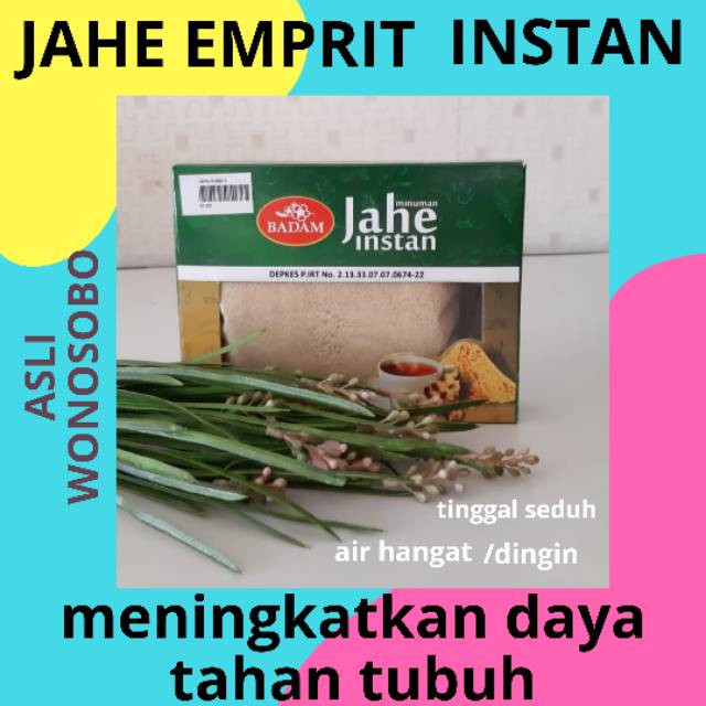

JAHE INSTANT~~ MINUMAN JAE BUBUK BADAM